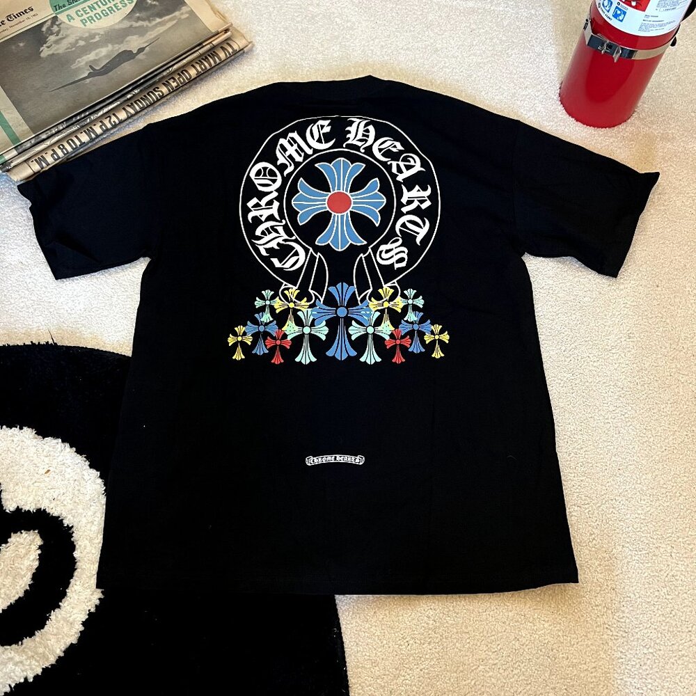 Chrome Hearts rainbow T-shirt